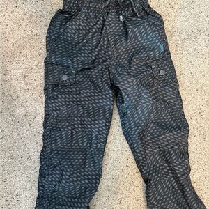 OshKosh B'gosh Teal and Gray Windbreaker Pants